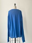 ⭕ 80s Vintage Thin soft L/S shirt : punk trashed denim distressed champion sweat — photo 3