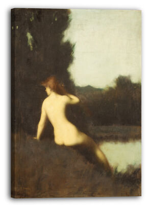 Kunstdruck Jean-Jacques Henner - Ein Badender (Echo)