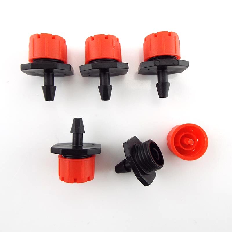 Irrigazione Sprinkler Head,100pcs Kits Regolabile Micro Irrigatori, Irrigazione a Goccia,Micro Drip Irrigation,Irrigazione Automatica Sprinkler,Regolabile Micro Irrigatori Emettitore,per Giardino