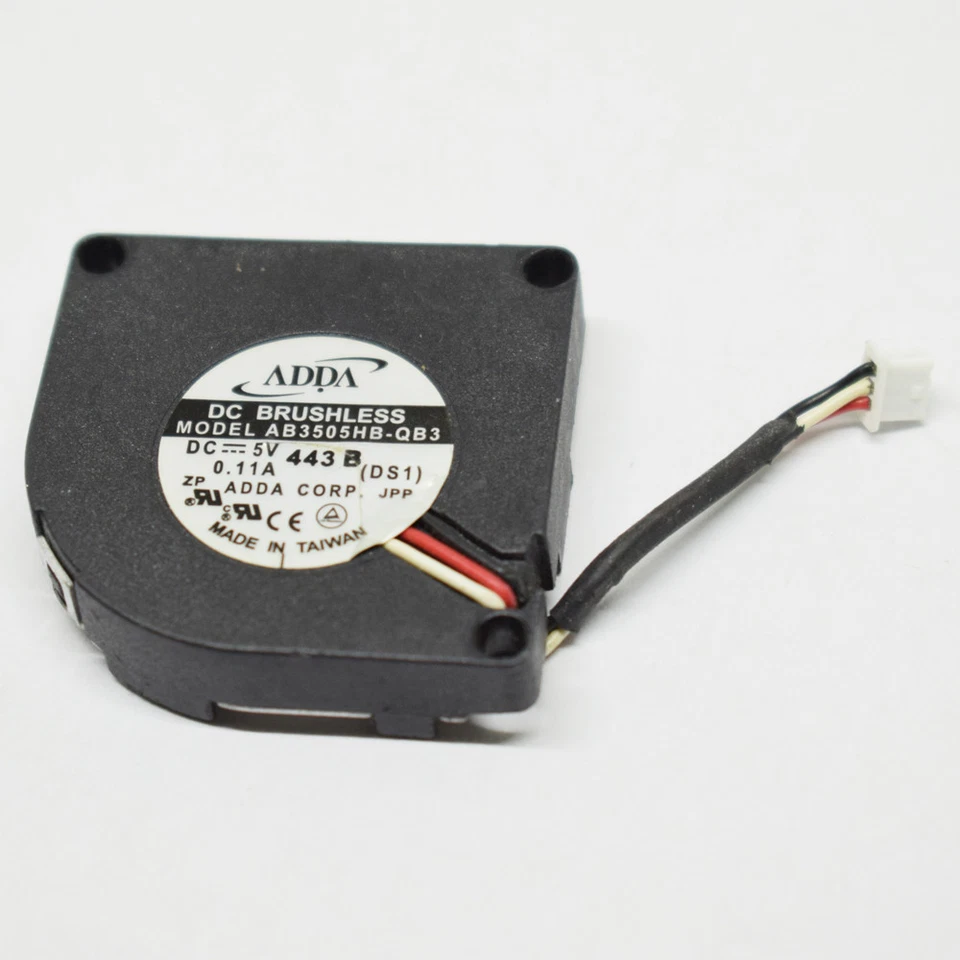 100pcs ADDA AB3505HB-QB3 35x35x7mm 3507 5V 0.11A 3pin DC Brushless Blower Fan - Image 4 of 4