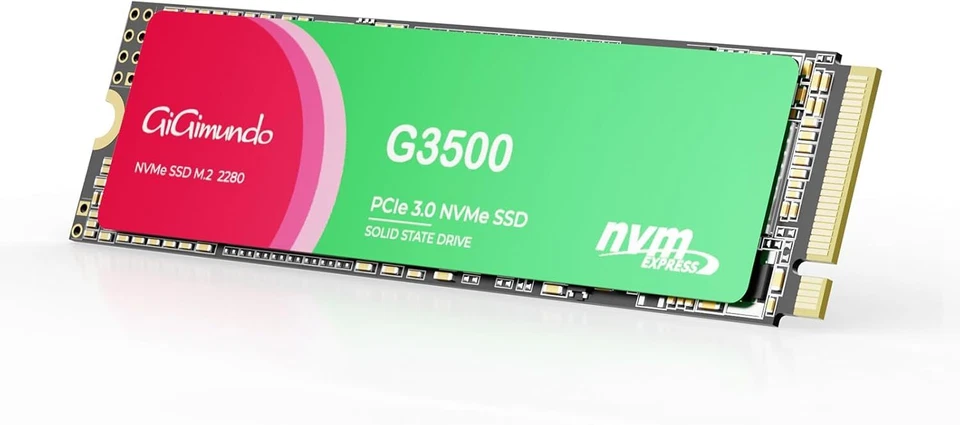 2TB SSD M.2 2280 NVMe PCIe Gen3x4 Internal Solid State Drive 3500mb/s PC Gamers - Image 2 of 4