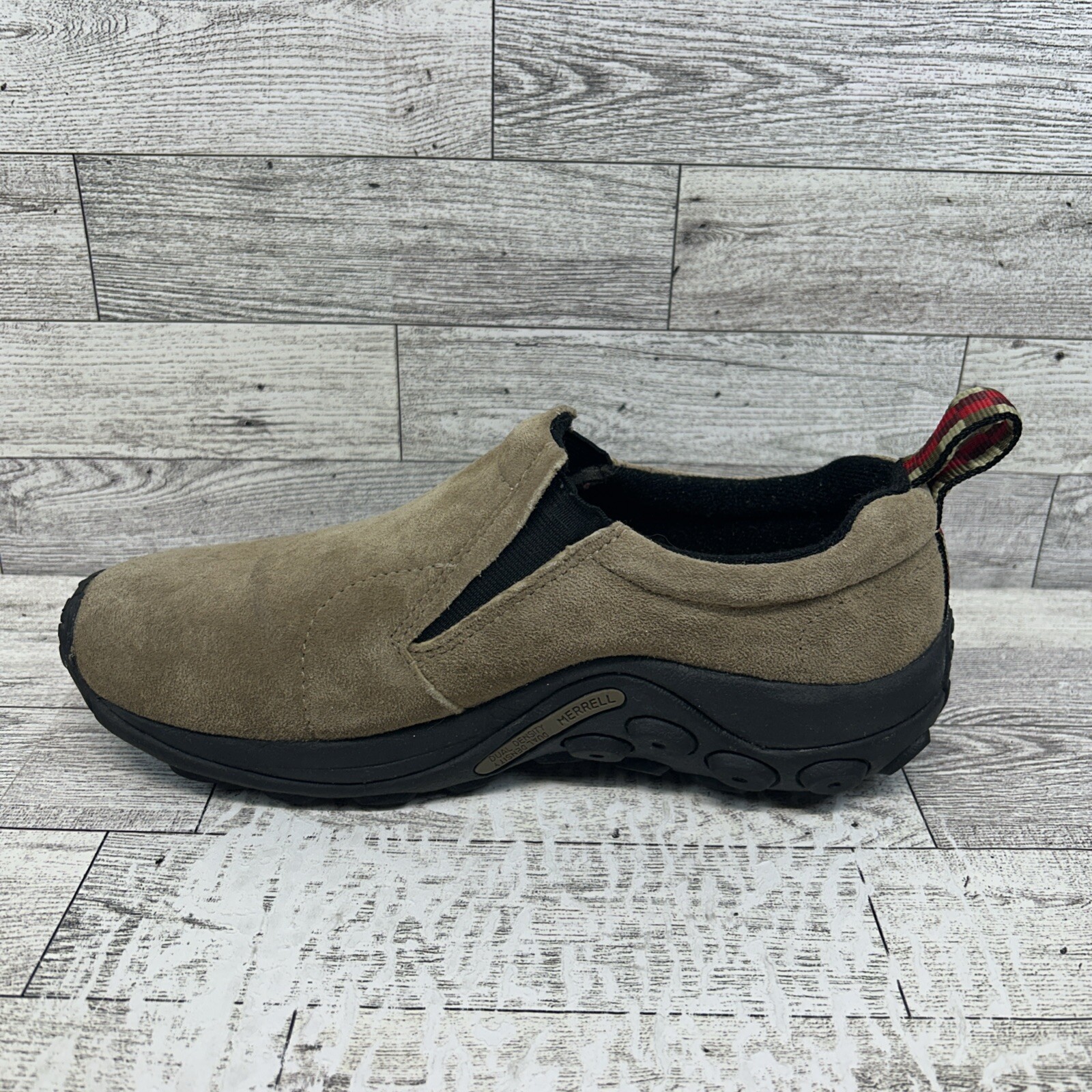 Scarpe da trekking Merrell Jungle Moc Classic Taupe slip on 60802 donna taglia 6 5