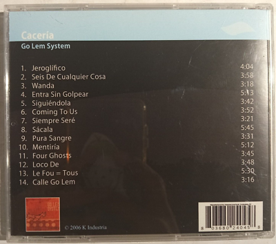 GO LEM SYSTEM - CACERIA - 2006 US CD ALBUM, ELECTRONIC TRIP HOP | eBay