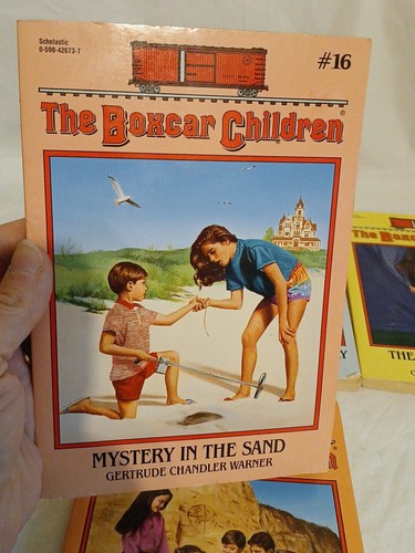 Lot Of 7 Vintage Boxcar Children PB Books Mysteries Gertrude Chandler Warner - Foto 5 di 9
