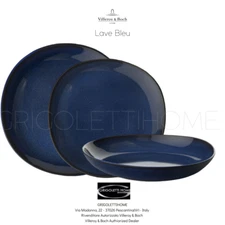 Villeroy & Boch - Lave Bleu - 18 Piece Dinner Set For 6 People - Promo -20%