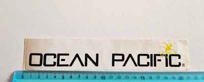 Klebstoff Ocean Pacific Sticker Autocollant Aufkleber Vintage 80s Original