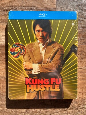 Kung Fu Hustle w. Steelbook (Blu-ray, EU Import, Region Free) *NEW/SEALED*