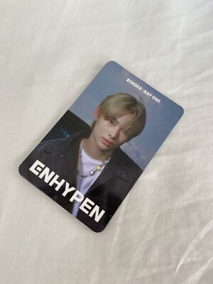 ENHYPEN BORDER:DAY ONE yizhiyu ニキ Enhypen official yizhiyu YZY CHINA fansign photocard border
