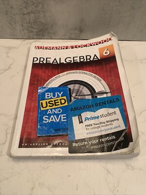 Prealgebra 6: An Applied Approach - Aufmann & Lockwood - Useable