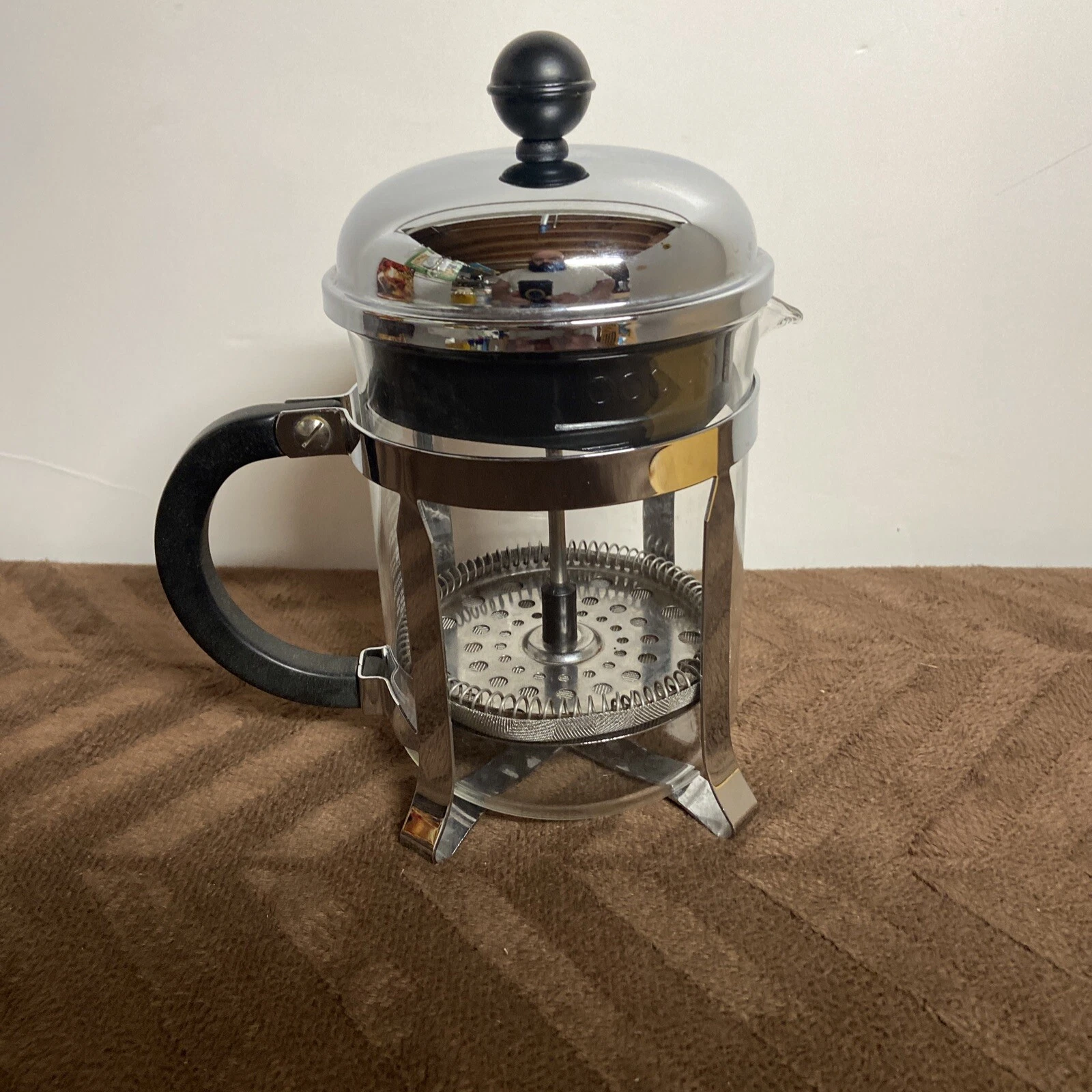 Bodum Chambord 2-Cup Chrome French Press Coffee Maker