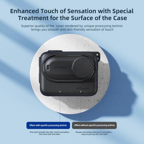 Silicone Protective Case Cover Set For Insta360 GO 3 Action Camera Accessories - Picture 14 of 21