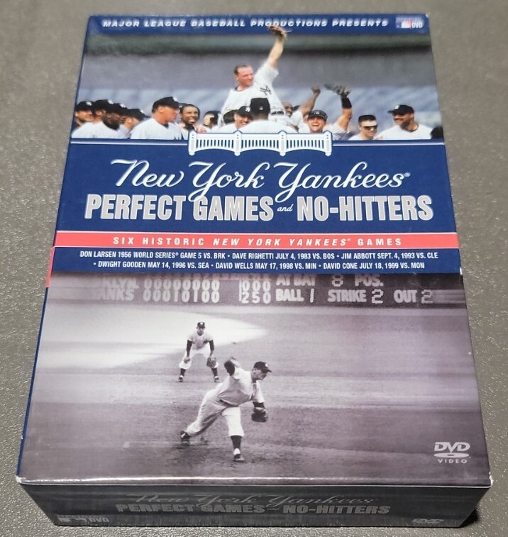 Perfect Games No-Hitters: New York Yankees (DVD, 2009