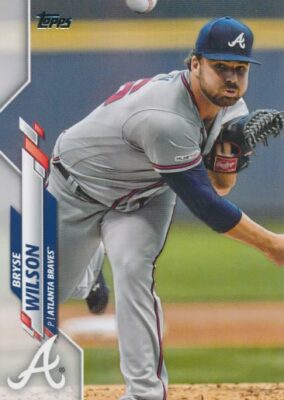 2020 Topps Update #U-171 BRYSE WILSON - Atlanta Braves
