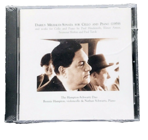 20th Century Cello Piano Works CD Hampton Schwartz Duo 1995 - 第 1/8 張圖片