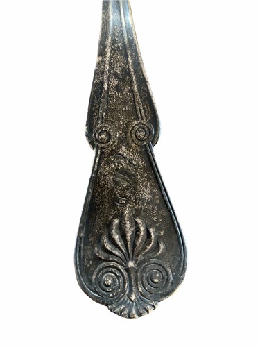 W. Carrington & Co Early American Coin Silver Shell Ladle Charleston SC Monogram - Picture 6 of 10