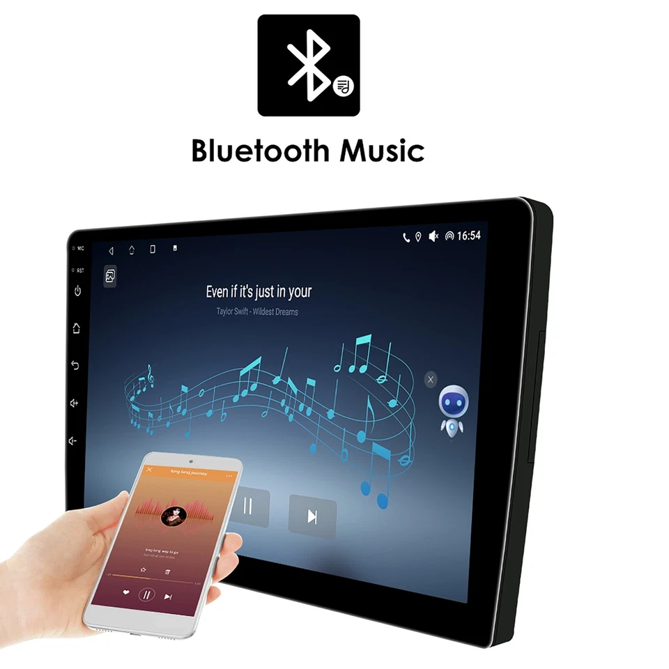 2+64 GB Android 13.0 para Ford Mustang 2010-2014 radio de coche estéreo WiFi GPS Carplay Foto 4 de 4