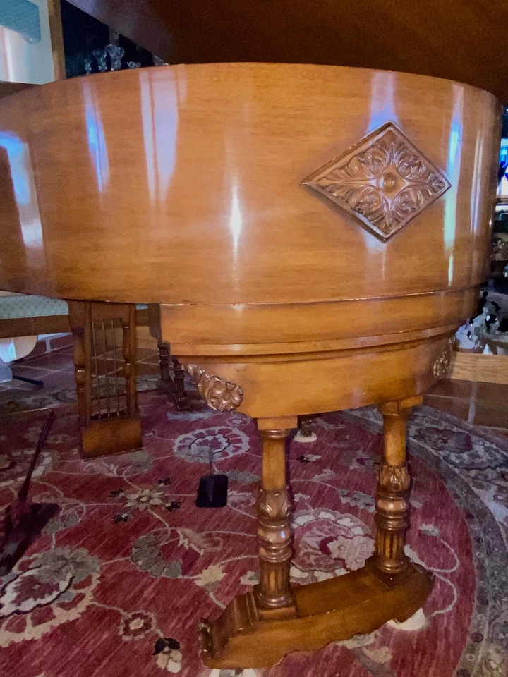 Antique Wurlitzer Baby Grand piano - Image 2 of 4