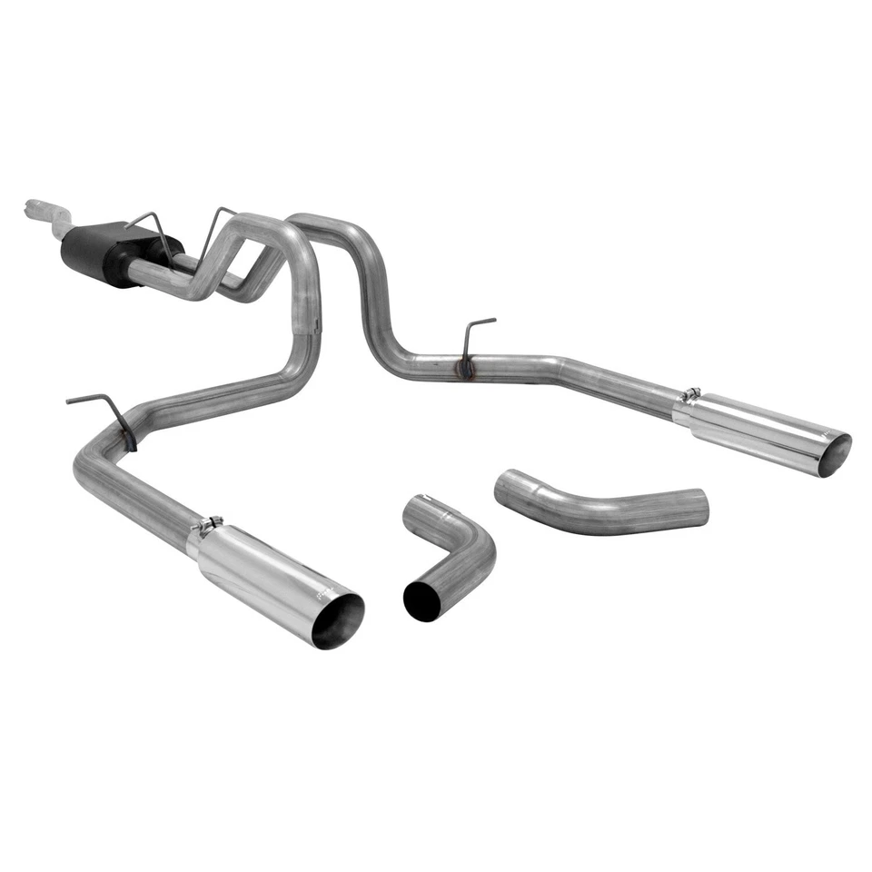 Flowmaster American Thunder Cat-Back Exhaust For 1998-2003 Ford F-150 4.6L/5.4L Foto 3 de 4
