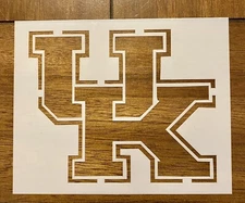 UK University Of Ky Reusable 10 MIL Laser Cut Mylar Stencil Painting Art Supplie