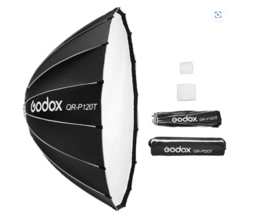 US Godox QR-P120 120cm Quick Release Parabolic Deep Softbox For AD600BM AD600Pro