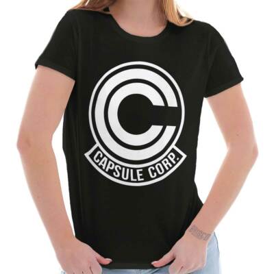 Funny Anime Joke Manga Capsule Corp Humor Graphic T Shirts for Women T-Shirts