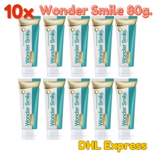 10x Wonder Smile Toothpaste Herbal Teeth Whitening Remove Stain Coffee Tea 80 g