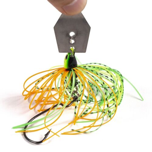 6 Stück 11g Chatterbait Klingenköder Gummirock Buzzbait Angeln Köder Fischköder - Bild 4 von 12
