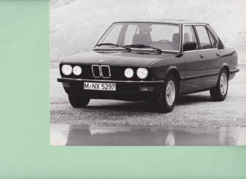  photo de presse / press photo original BMW 518i E28 1984 - Photo 1/1