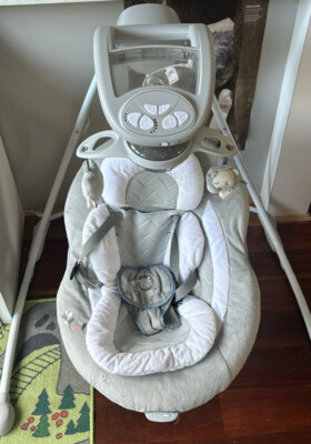 Ingenuity Baby Dreamcomfort InLighten Swing/rocker Cradle