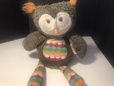 Scentsy Buddy Owl Plush 16 Inches Holds Scent Packets.