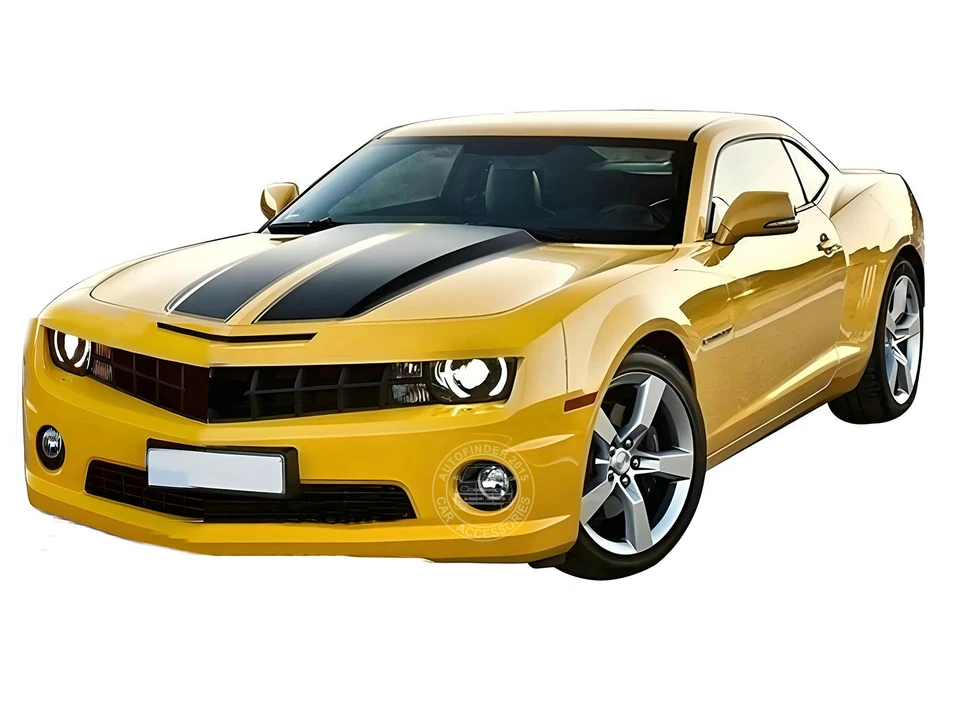 Car Hood Tailgate Sticker Graphics Decal For Chevrolet Camaro Bonnet Rear Stripe - Image 4 of 4