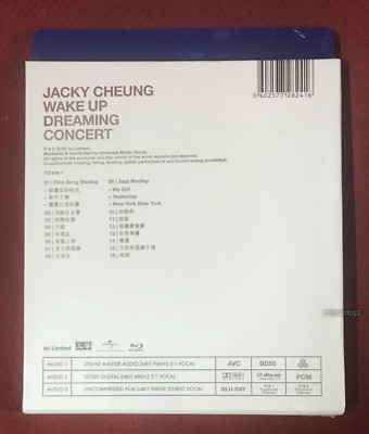 Jacky Cheung Wake Up Dreaming Concert Taiwan Blu-ray (BD) | eBay