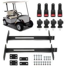 Fit For EZGO Yamaha Club Car Golf Cart Seat Belts  Bracket Kit Retractable