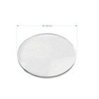 Replacement 42.5mm Dia Curved Crystal Cover Lid For Dial Caliper Thickness Gage