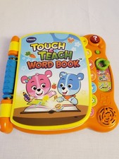 VTech Touch  Teach Word Book Interactive Educational Learning Toy Baby Orange