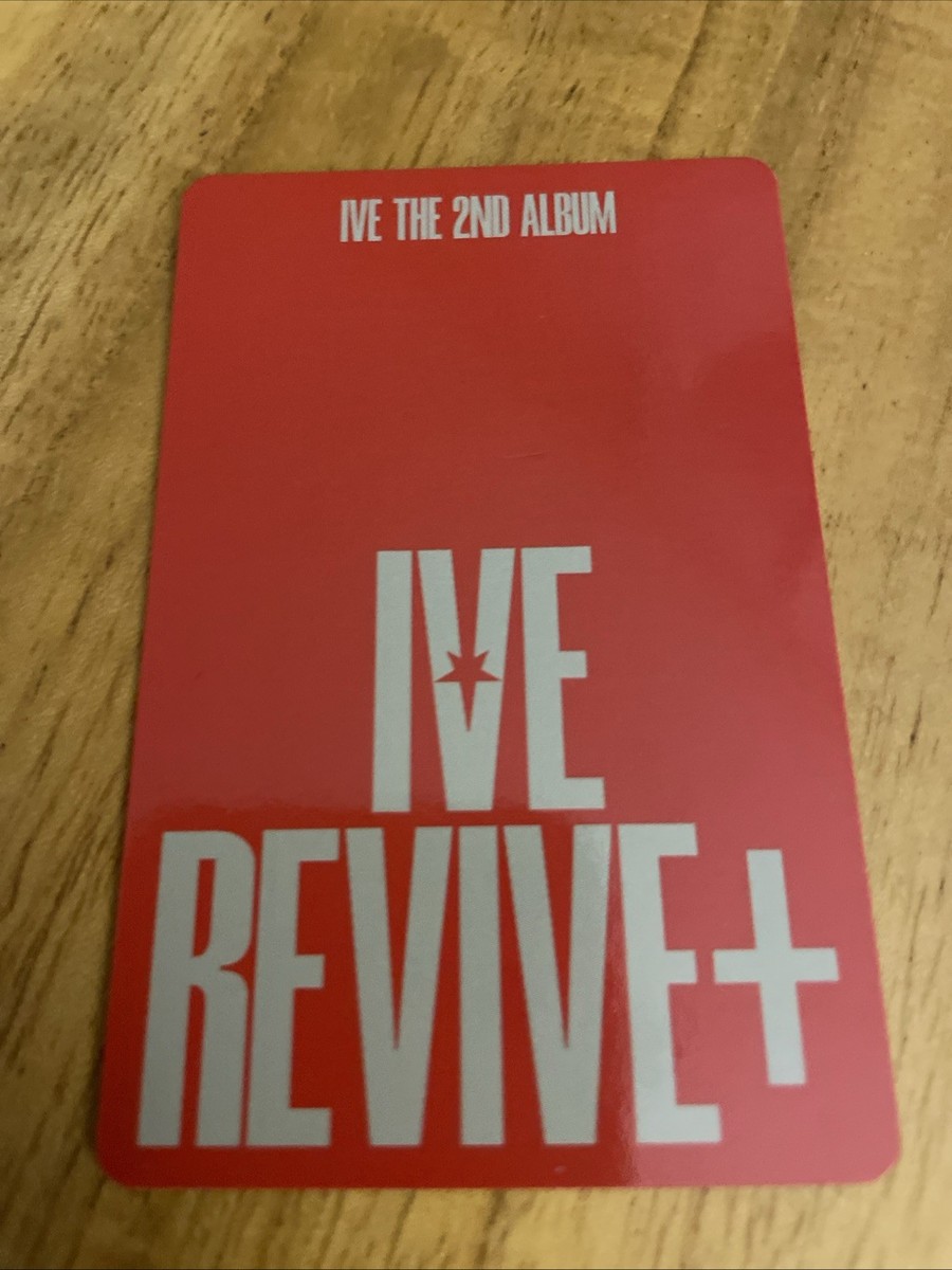 IVE Revive U.S exclusive photocard Yujin | eBay