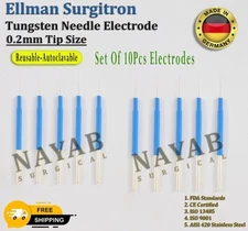 Ellman Surgitron Needle Electrode Tips – Tungsten, Reusable  Surgical Tips