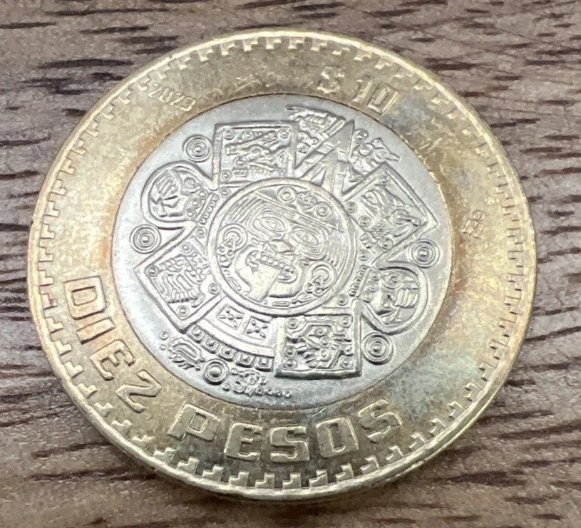 Circulated Uncertified 10 Pesos Mexican Coins (1905-Now) for sale