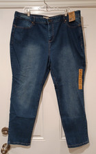 NWT Vintage Women's Route 66 Jeans Tag 35- FITS 41x29.5- Slim Fit Stretch