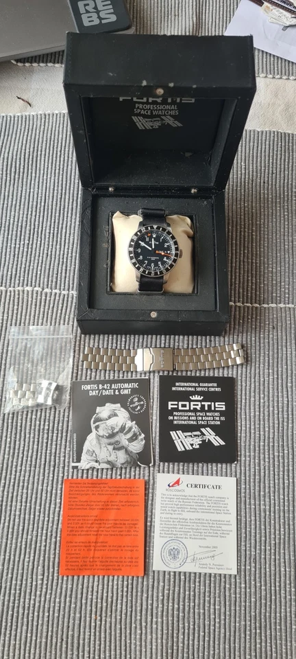 Fortis B42 GMT Watch - Image 4 of 4