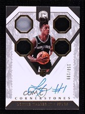 2018-19 Panini Cornerstones Rookie 150/199 Lonnie Walker IV #166 Auto 7zf