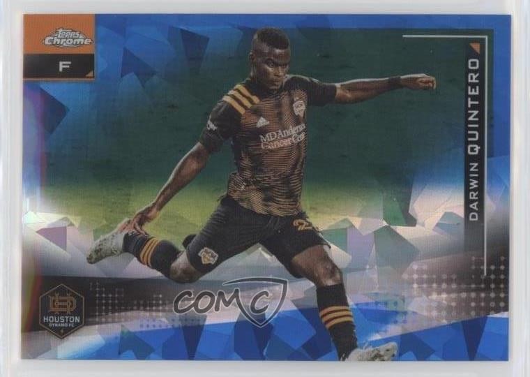 2021 Topps Chrome MLS Sapphire Darwin Quintero #27 0sm9