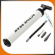 Ballpumpe Fußball, Ball Pumpe Luftpumpe mit Nadeln für Volleyball Basketball uvm