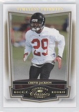 2008 Donruss Classics Rookie Timeless Tributes Gold 25/50 Chevis Jackson 0m8