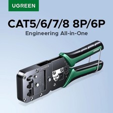 UGREEN RJ45 Crimper Tool Ethernet Cable CAT5/6/7/8 8P/6P Cutter Stripper Plier