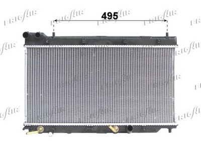 Radiatore Auto Iveco Daily D-TD 35.8/10/12-40 – Frigair 0204.3016 Ricambio Qualità Originale