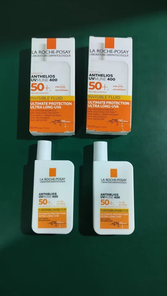 2/4pcs LA ROCHE POSAY Anthelios SPF50+ Ultra Protection Invisible Fluid Cream - image 4 of 4