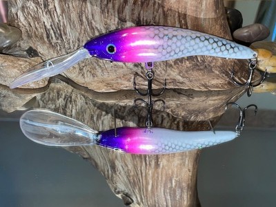 Custom painted Knock off Rapala Deep Tail Dancer TDD-11, Stripper Barbie