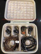 Hard Portable Storage Carry Case Cover Box For 2 PCS Earphone Headset Headphone