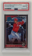 2018 Panini Donruss Optic Shohei Ohtani Angels PSA 10